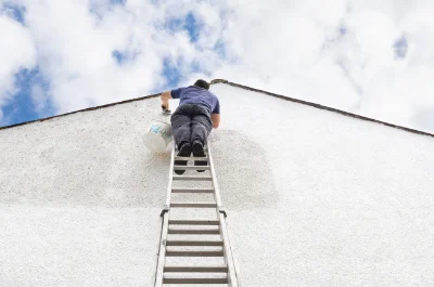 Peinture extérieure à Étiolles — façades et ravalement